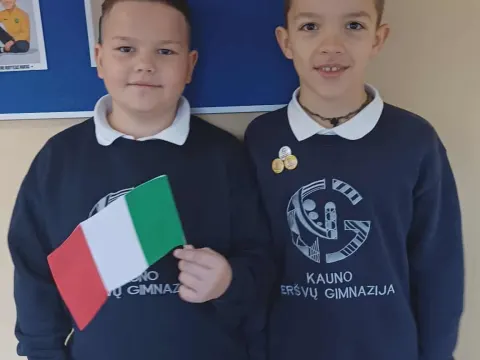 Europos kalbų dienos minėjimas Kauno Veršvų gimnazijos pradinėse klasėse, nuotrauka 5