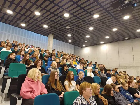Veršvų gimnazistai – KTU mokslo festivalio dalyviai, nuotrauka 1
