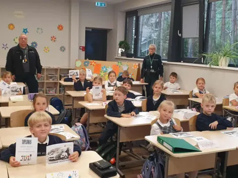 Saugumo pamokėlės pirmokams, nuotrauka 4