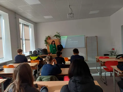 Integruota technologijų ir ugdymo karjerai pamoka „Technologijos mano ateičiai”, nuotrauka 1