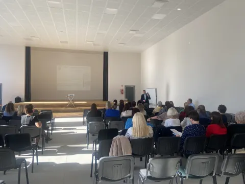 Roberto Badaro paskaita mokytojams, nuotrauka 2