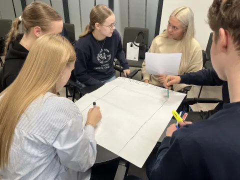 Integruota pamoka VDU „Lietuva 2050”, nuotrauka 2