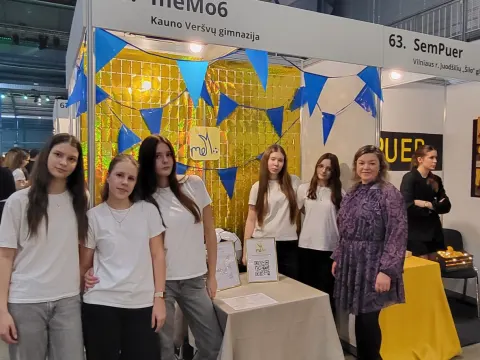 Kauno Veršvų gimnazijos mokiniai – „Startuolių džiunglėse“ Vilniuje, nuotrauka 13