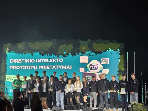 Kauno Veršvų gimnazijos mokiniai – „Startuolių džiunglėse“ Vilniuje, nuotrauka 4