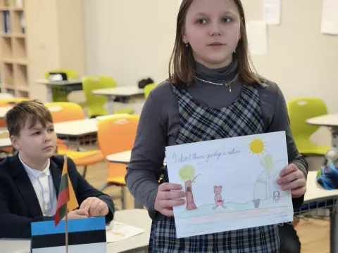 Virtualus susitikimas su moksleiviais iš Tartu Raatuse mokyklos, nuotrauka 5