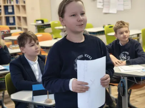 Virtualus susitikimas su moksleiviais iš Tartu Raatuse mokyklos, nuotrauka 3