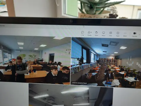 Virtualus susitikimas su moksleiviais iš Tartu Raatuse mokyklos, nuotrauka 15