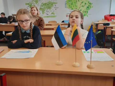 Virtualus susitikimas su moksleiviais iš Tartu Raatuse mokyklos, nuotrauka 13