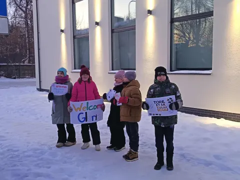 Svečiuose – mokiniai iš Estijos Tartu Raatuse Kool mokyklos, nuotrauka 4
