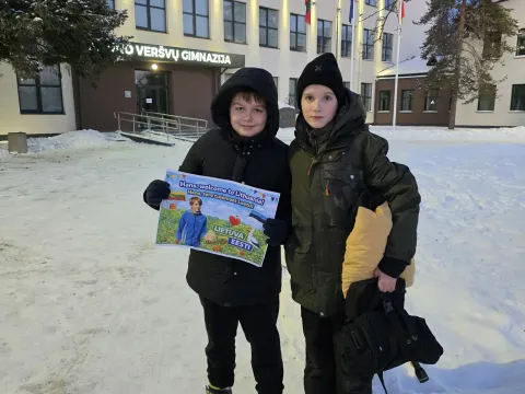 Svečiuose – mokiniai iš Estijos Tartu Raatuse Kool mokyklos, nuotrauka 2