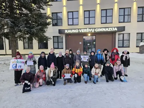 Svečiuose – mokiniai iš Estijos Tartu Raatuse Kool mokyklos, nuotrauka 6