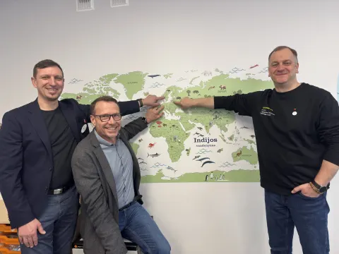 Svečiuose – Vokietijos ir Švedijos mokyklų delegacijos, nuotrauka 1