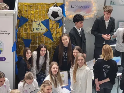 Regioninė mokomųjų mokinių bendrovių paroda „Kauno eXpo“, nuotrauka 11