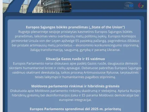 MEPA RUGSĖJO MĖNESIO NAUJIENOS, nuotrauka 1