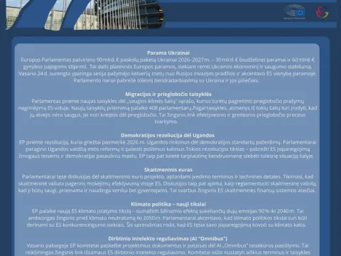 MEPA VASARIO MĖNESIO NAUJIENOS, nuotrauka 1
