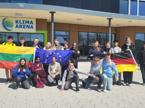 Mokiniai Vokietijoje gilinosi į gamtosaugos ir etikos klausimus: nuo zoologijos sodų iki klimato kaitos, nuotrauka 8
