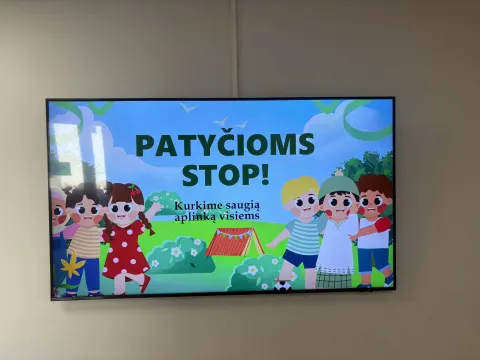 Sąmoningumo didinimo iniciatyva „BE PATYČIŲ“., nuotrauka 1