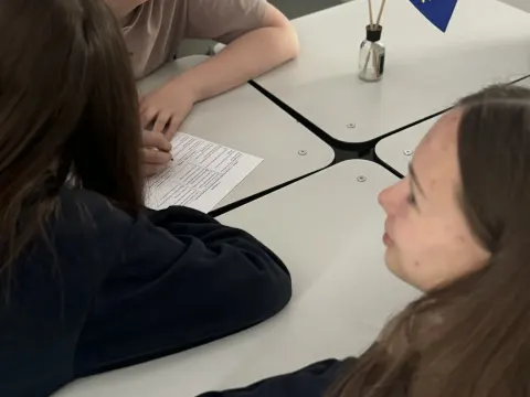 Europos diena mūsų mokykloje: žinios, muzika ir pergalės skonis!, nuotrauka 14