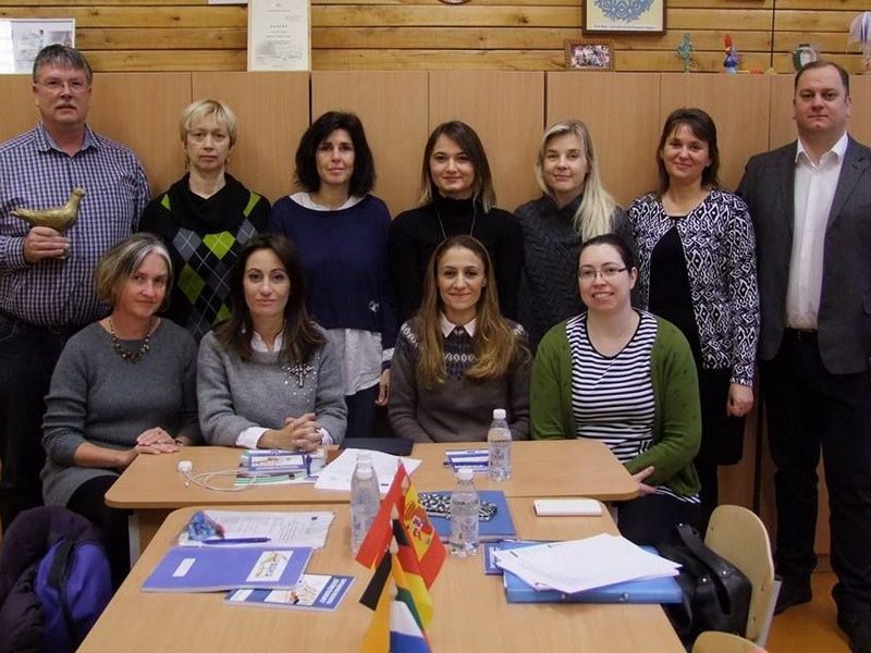 Erasmus+ KA2 tarpmokyklinių strateginių partnerysčių projekto „Saugoti gamtą ne prievolė, o galimybė“ tarptautinis projekto partnerių susitikimas Kauno Veršvų gimnazijoje